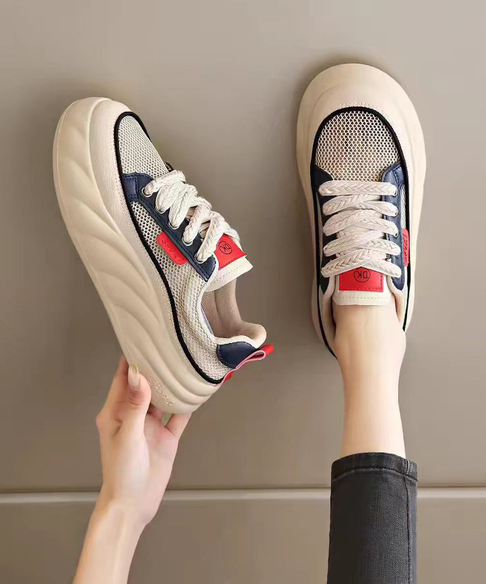 Hollow Out Tulle Fabric Flat Shoes For Women Flats