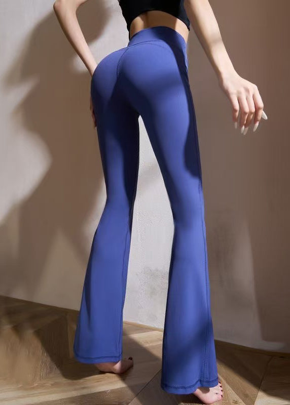 Ignite Blue Seamless Cotton Yoga Pants