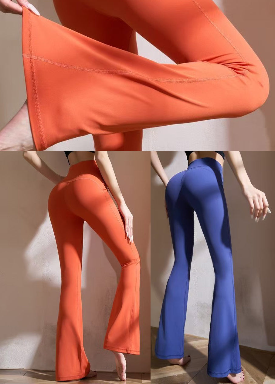 Ignite Blue Seamless Cotton Yoga Pants