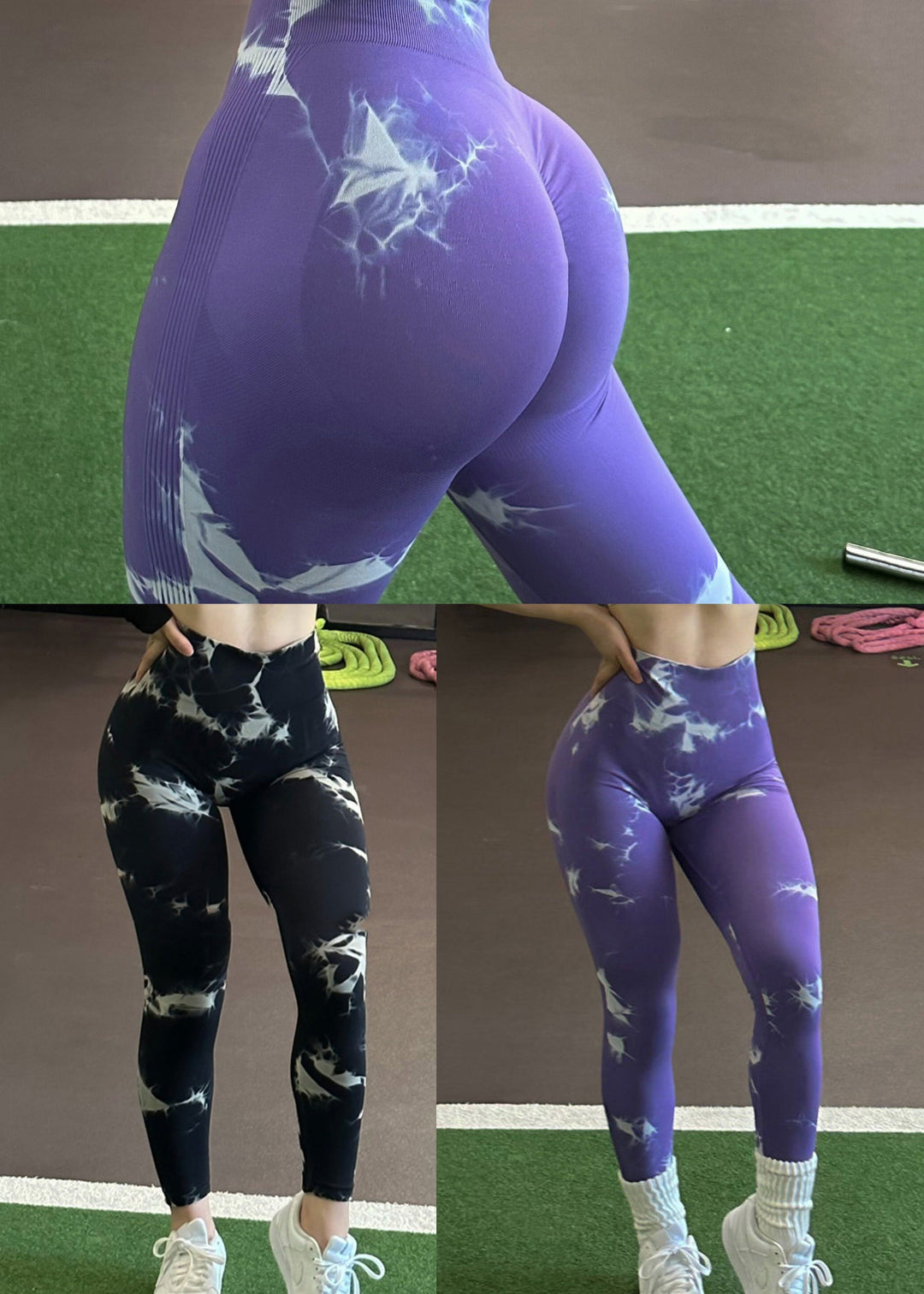 Impact Black Butt Scrunch Capri Running Leggings