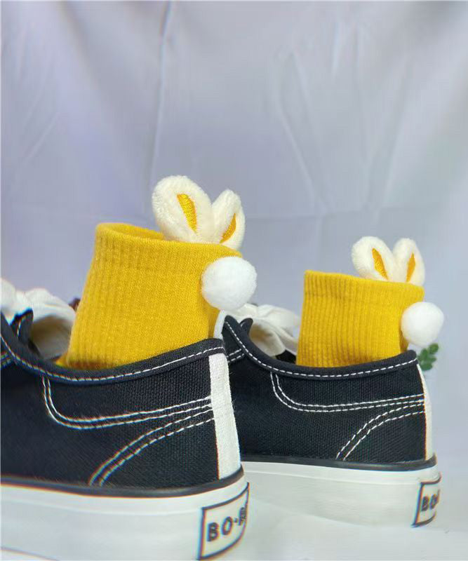 Japanese Cute Girl Versatile Cotton Crew Socks