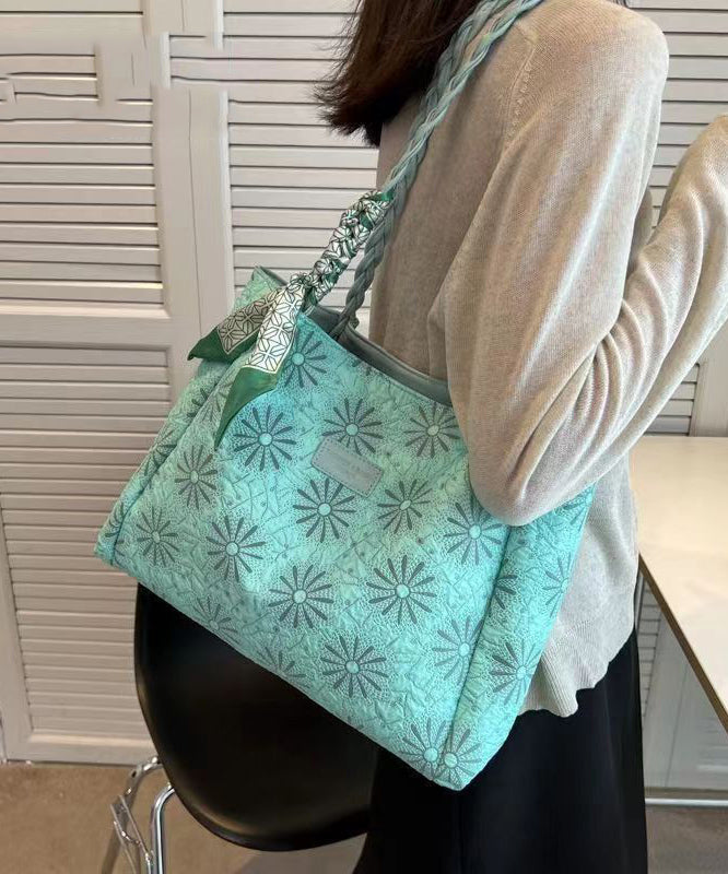 Leisure Versatile Green Large Capacity Satchel Bag Handbag