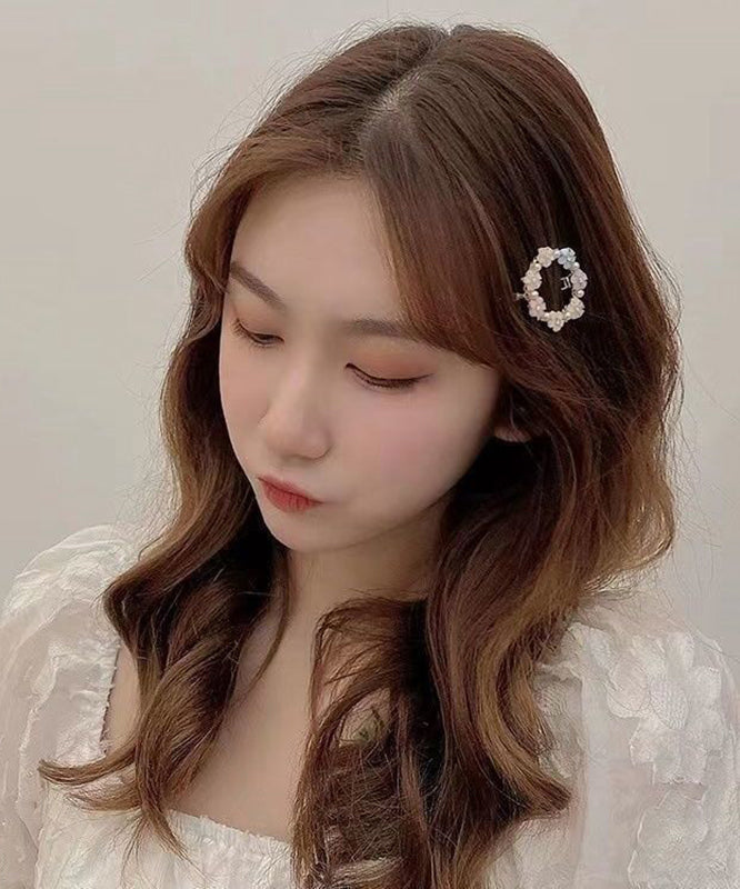 Modern Alloy Zircon Floral Four-Piece Set Hairpin