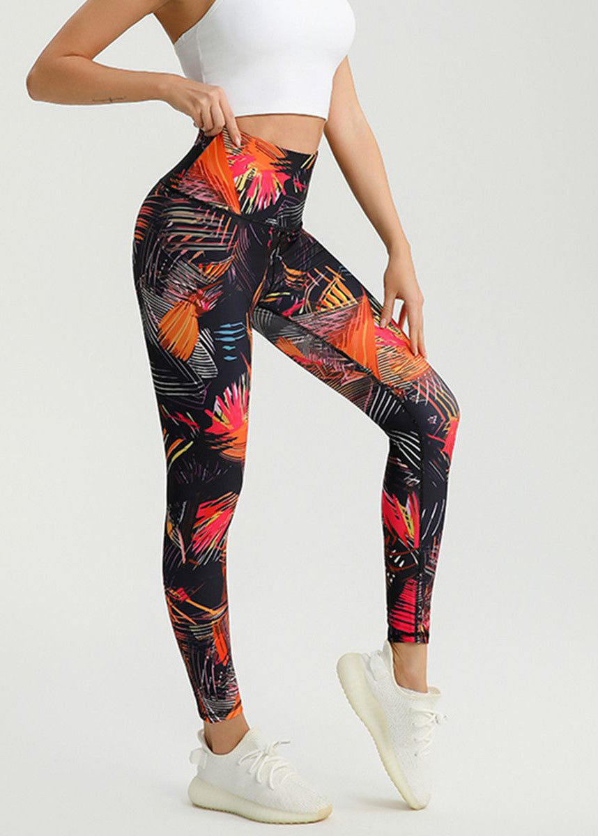 Modern Digit High Waist Capri Surf Leggings