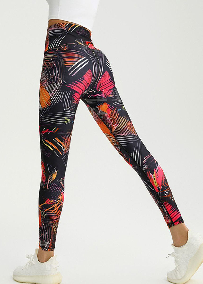 Modern Digit High Waist Capri Surf Leggings