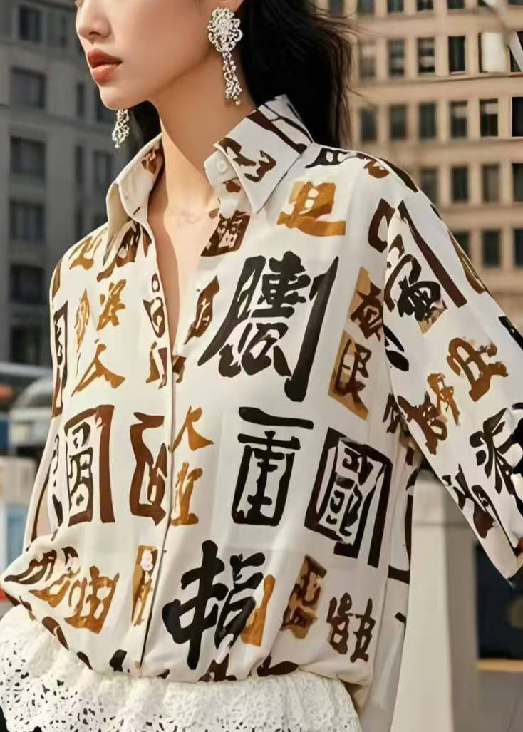 Modern Oversized Patchwork Lace Shirts Half Sleeve