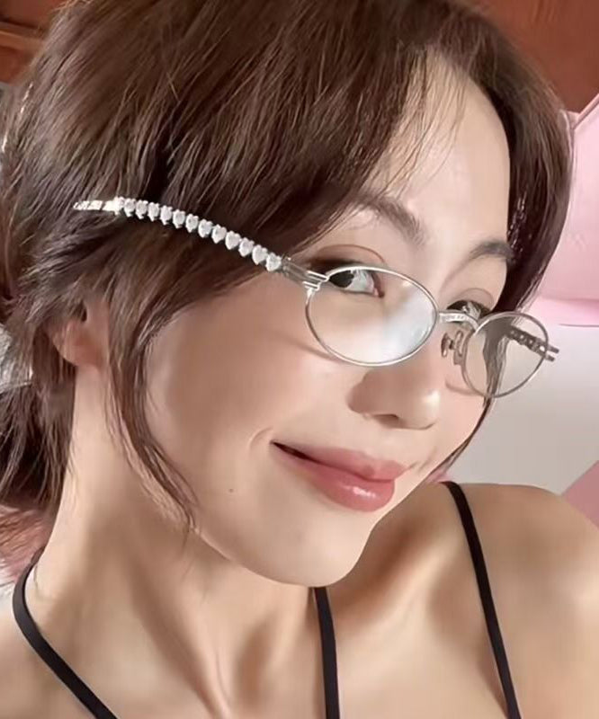 New Anti Blue Light Zircon Inlay Full Frame Reading Glasses