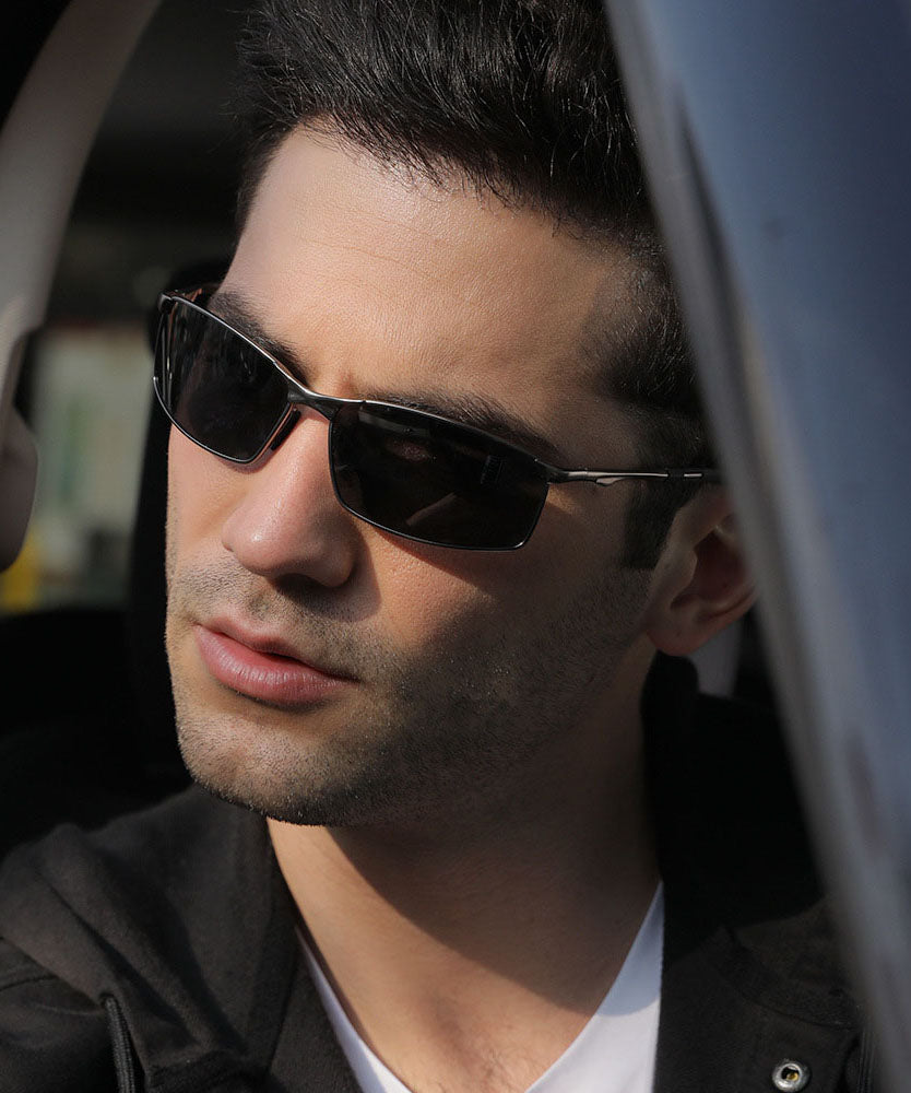 New Black Durable Polarized Men's Sunglasses