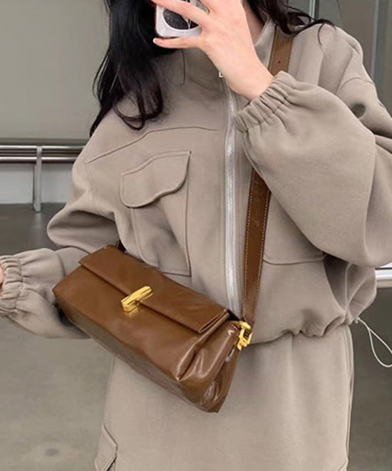 New Black Versatile Faux Leather CrossBody Bag