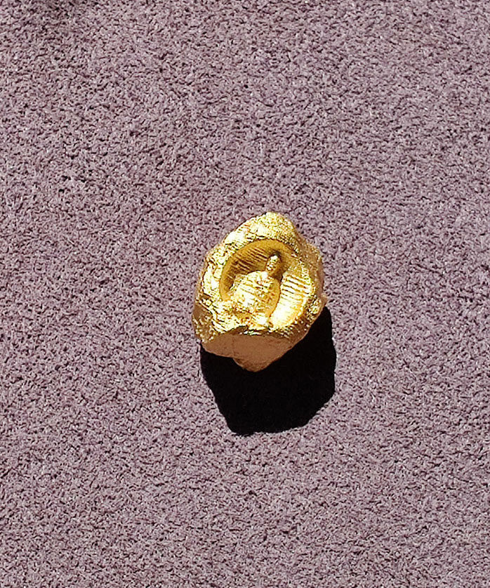 New Chinese Style Handmade Silver Buddha Statue Bead - Omychic