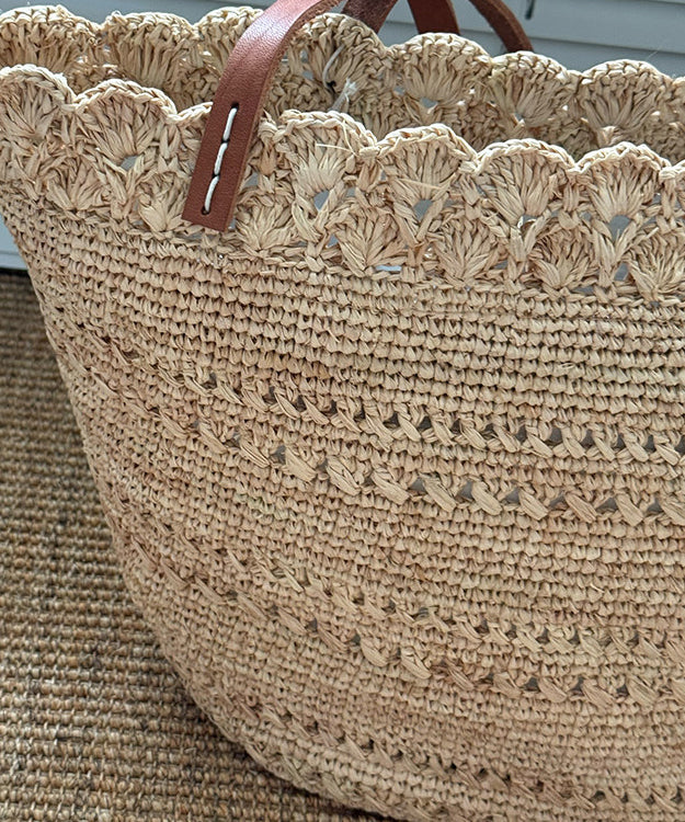 New Designed Vacation Straw Woven Large Capacity Shoulder Bag