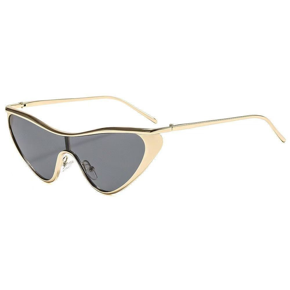 New Fashion Grey Metal Frame Outdoor Sunglasses