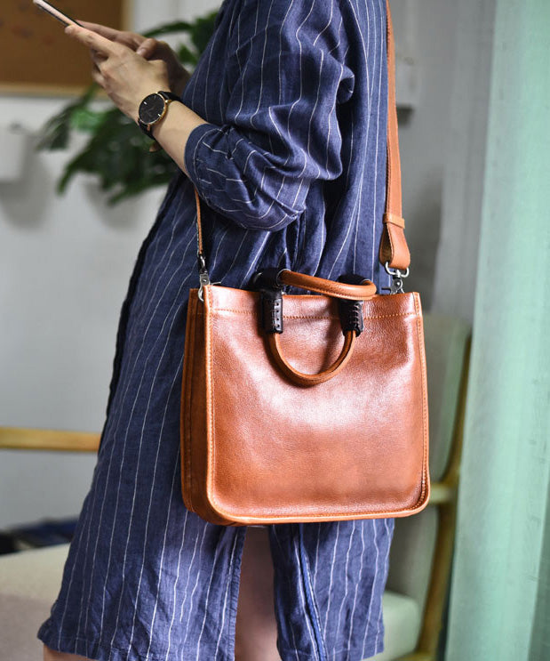 New Retro Large Capacity Leather Message Bag