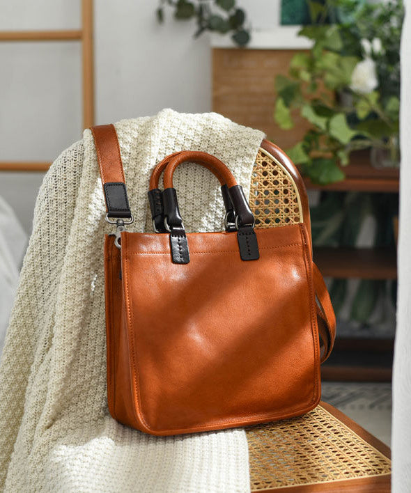 New Retro Large Capacity Leather Message Bag
