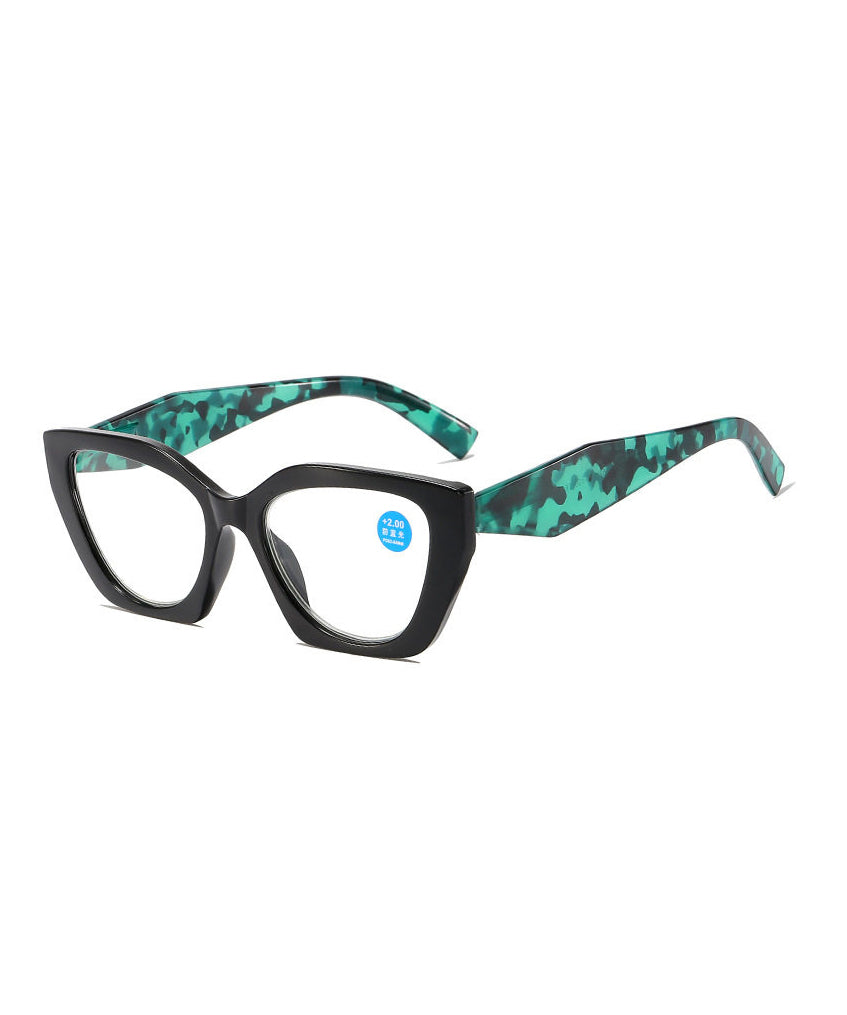 Novelty Blue Yellow Full Frame Reading Glasses