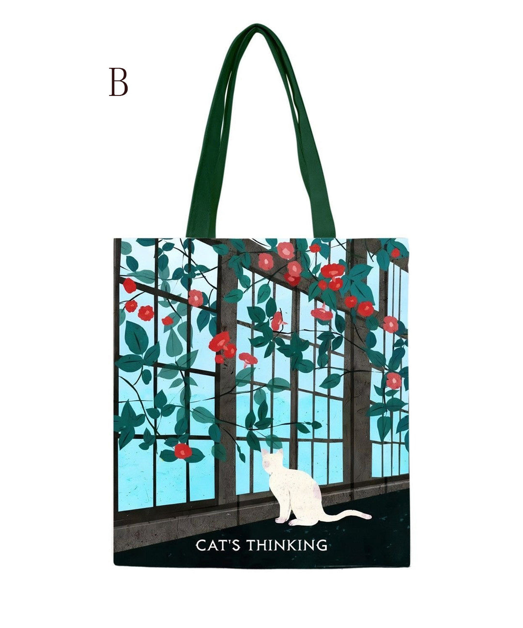 Original Canvas Print Large Capacity Shoulder Bag