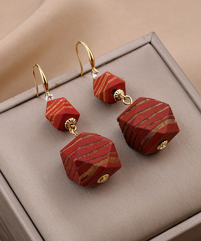 Original Design Blue Copper Alloy Tassel Drop Earrings