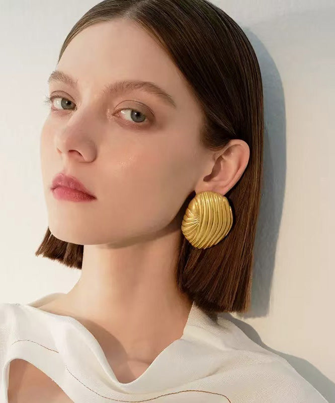 Original Design Chic Metal Stud Earrings