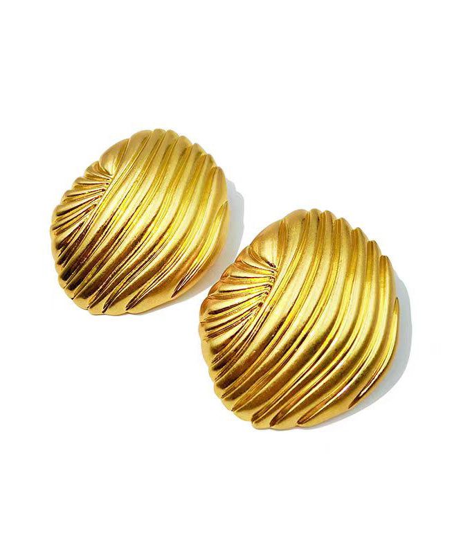 Original Design Chic Metal Stud Earrings