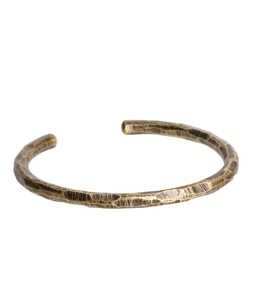 Original Design Concave And Convex Texture Handmade Universal Copper Cuff Bangles