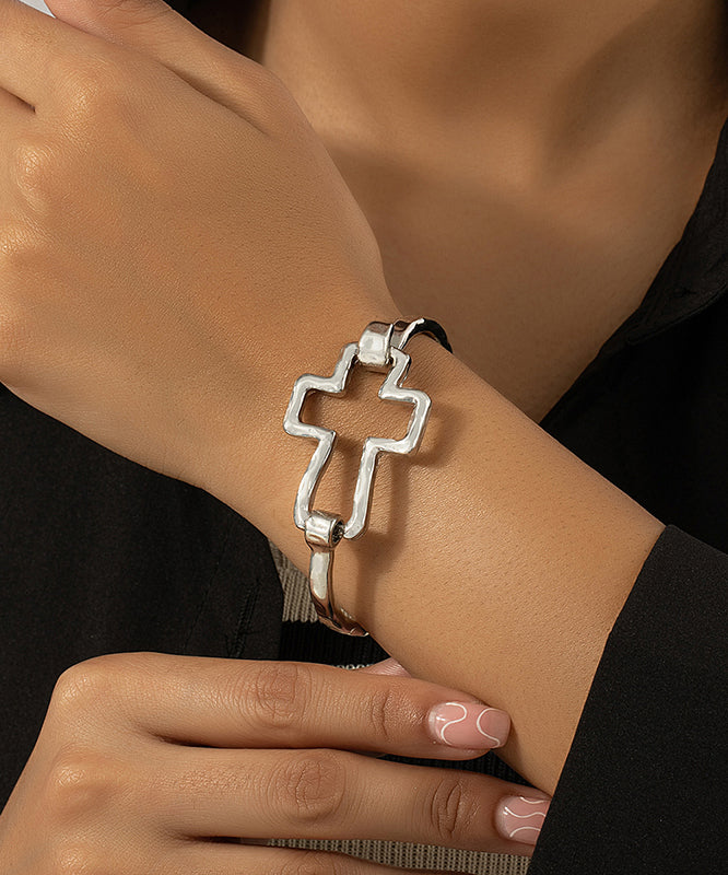 Original Design Gold Metal Open Bangle