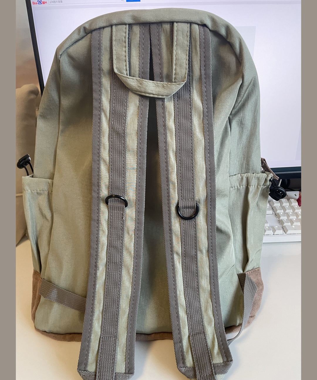 Original Design Green Butterfly Large Capacity Backpack Bag