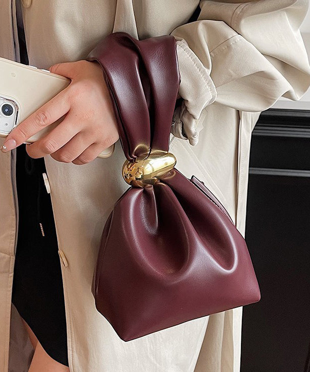 Original Design Mulberry Faux Leather Bucket Bag