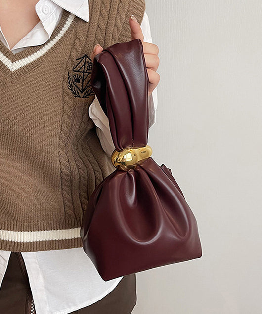 Original Design Mulberry Faux Leather Bucket Bag