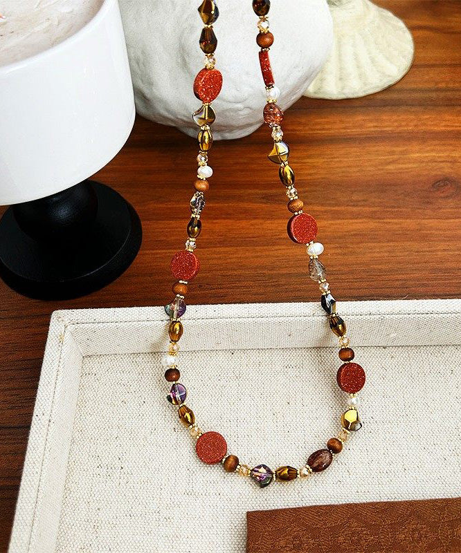 Original Design Natural Stone Bead Necklace