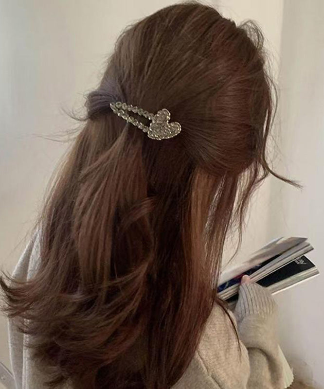 Original Design Pearl Alloy Love Hairpin