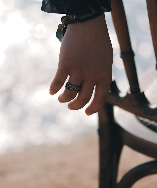 Original Design Punk Street Handmade Unisex Copper Rings