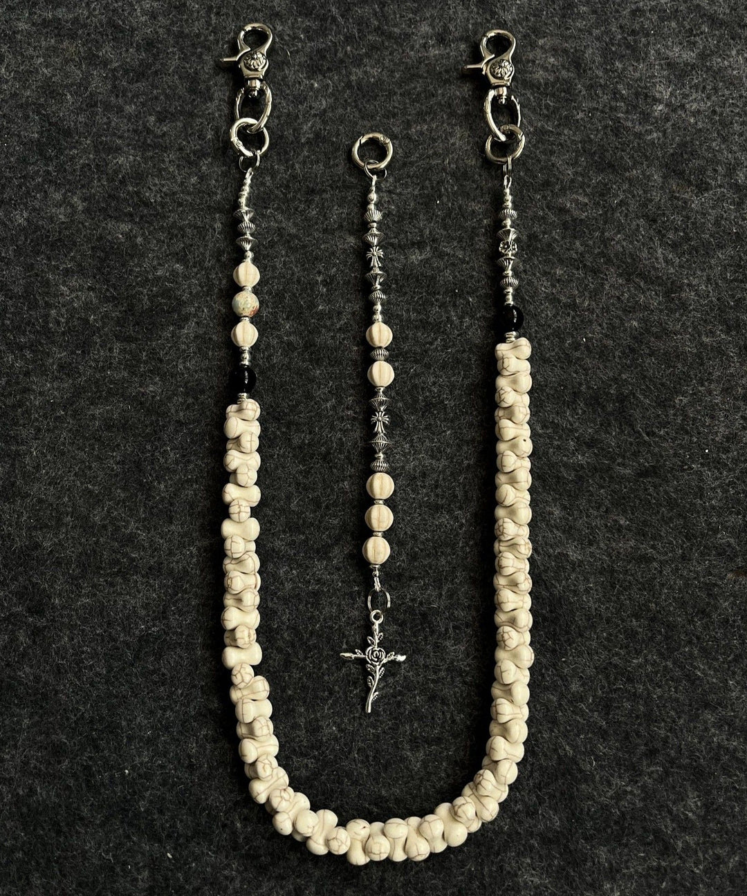 Original Design Silk Metal Pearl Beading Waist Chain