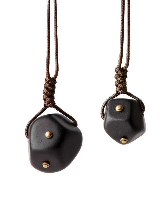 Original Design Versatile Wooden Geometric Pendant Necklace