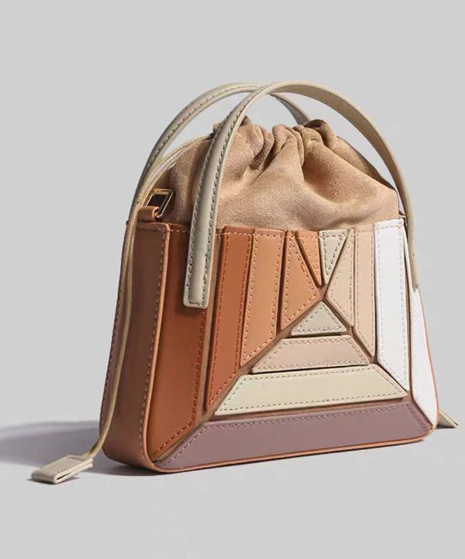 Original Design White Faux Leather Pleated Mini Bag