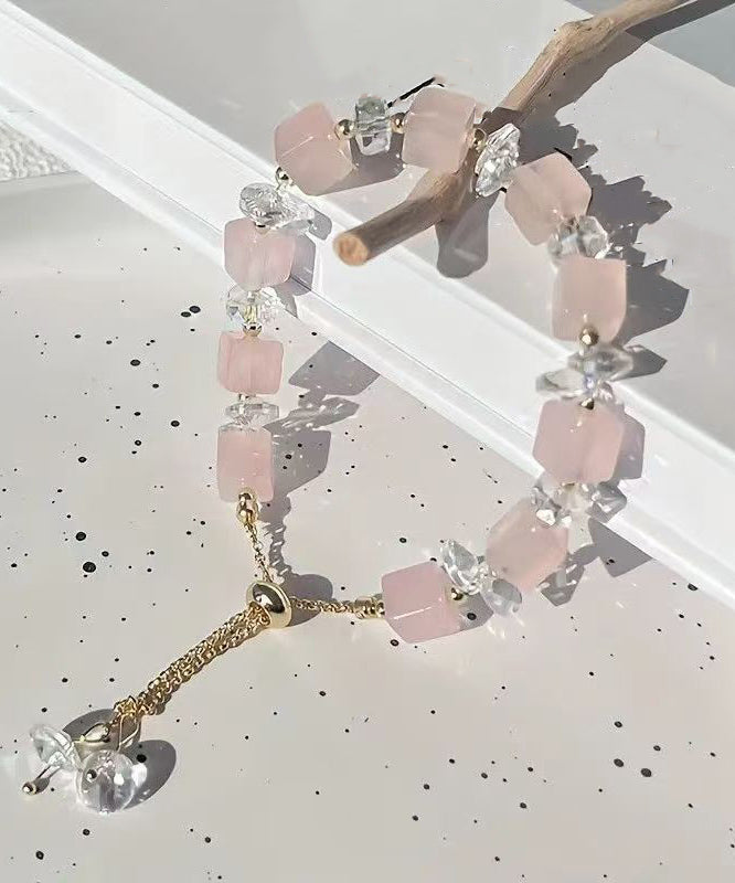 Original Design Yellow Alloy Candy Charm Bracelet