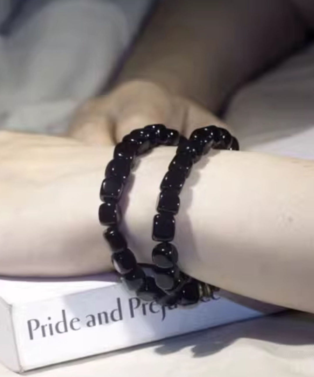 Original Obsidian Bead Male Female Multi Layer Bracelet