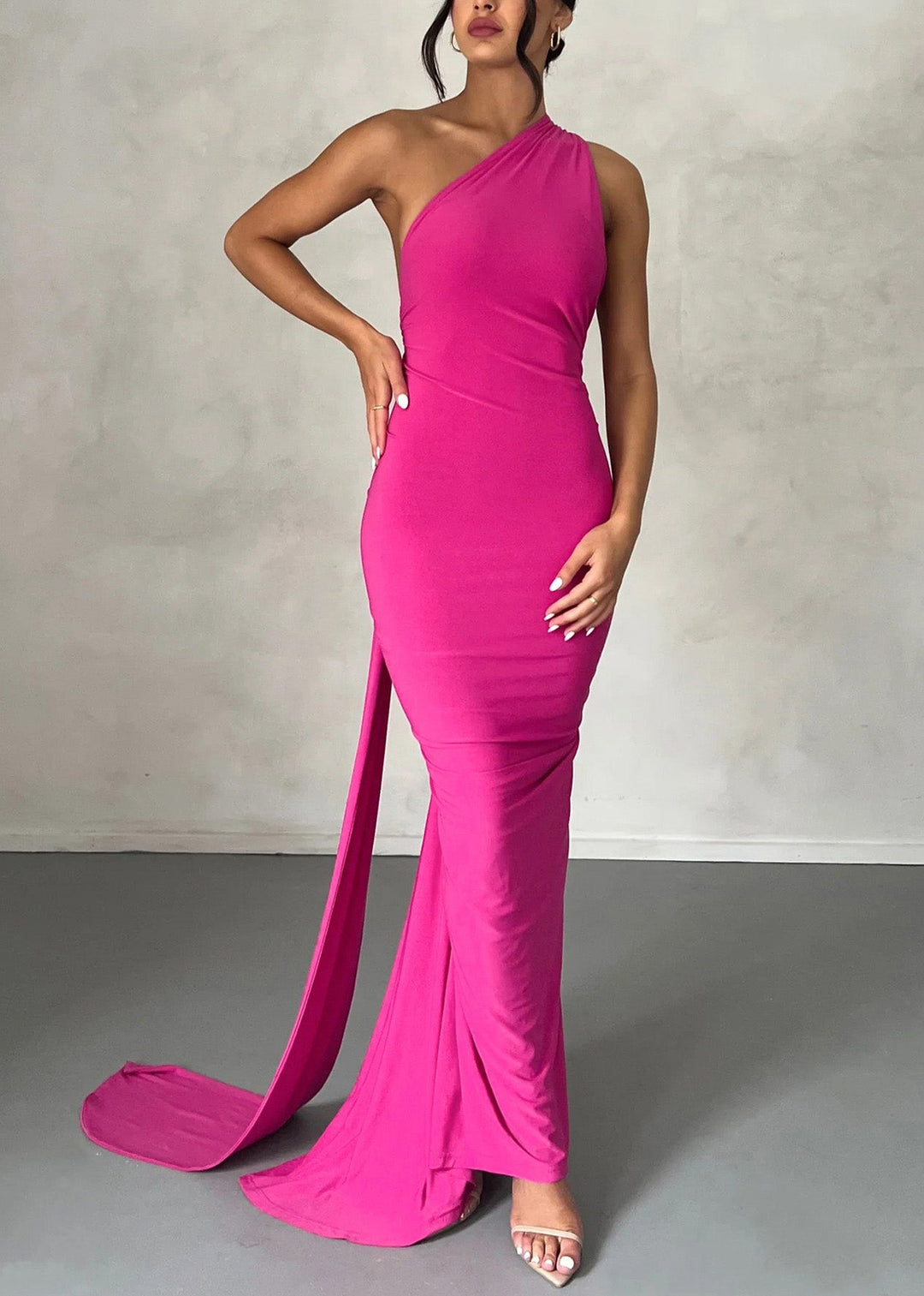 Sexy Backless Green Slim Fit Long Dress Sleeveless