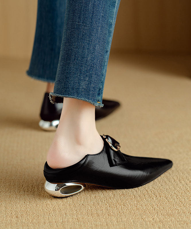 Silver Hollow Out Pointed Toe 2026 New Low Heel Shoes
