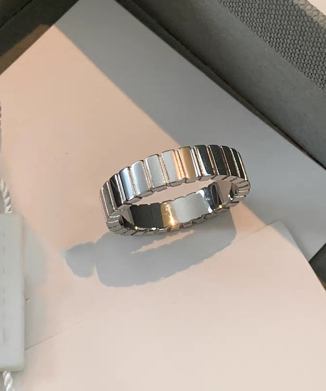 Simple Gold Stainless Steel Overgild Rings