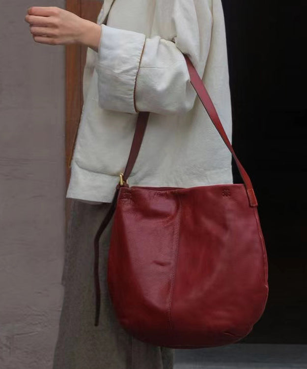 Simple Mulberry Large Capacity Leather Shoulder Bags