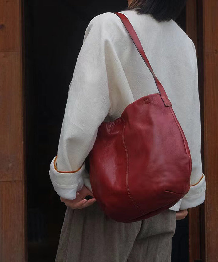 Simple Mulberry Large Capacity Leather Shoulder Bags