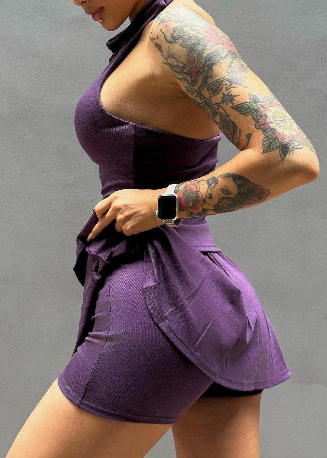 Stylish Black Backless Sport Yoga Set Outfits