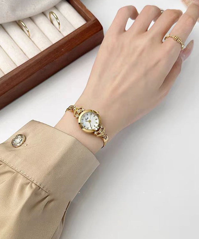Stylish Blue Stainless Steel Tempered Glass Quartz Movement Watches