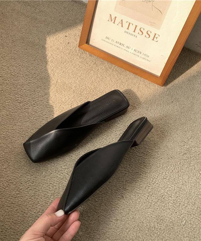 Stylish Chocolate Flat Style Slippers