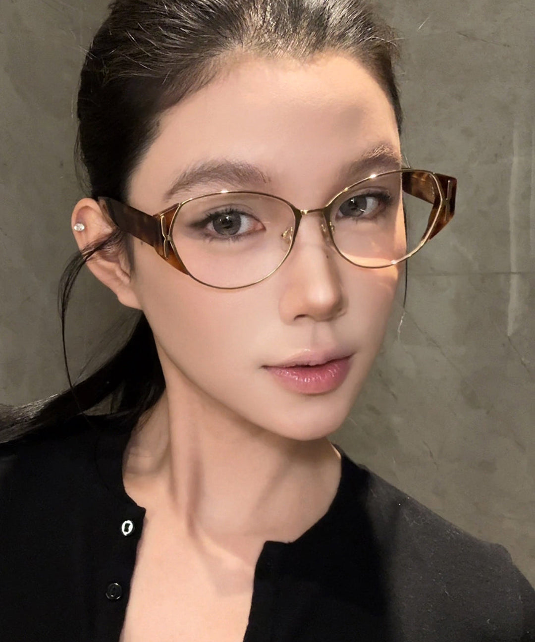 Stylish Leopard Full Frame Reading Glasses