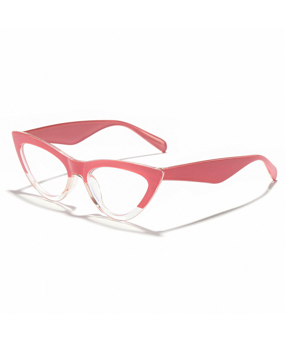 Stylish Pink Versatile Full Frame Reading Glasses