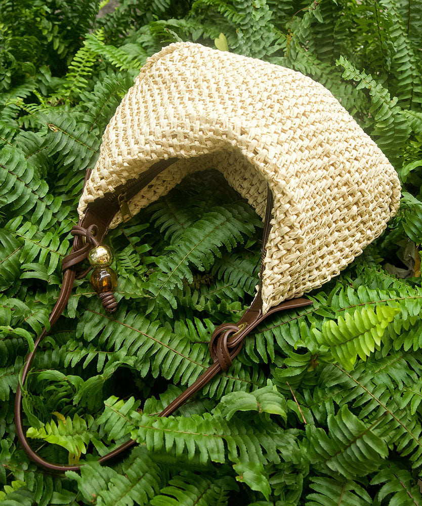 Summer Casual Handmade Straw Woven Shoulder Bag
