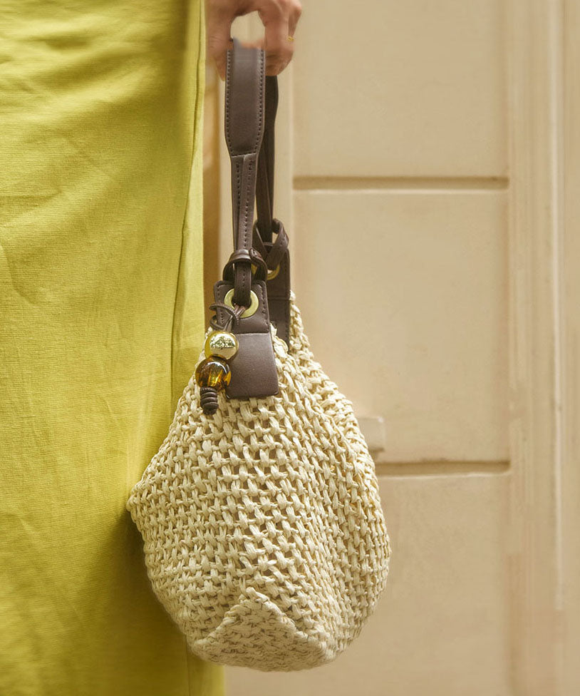 Summer Casual Handmade Straw Woven Shoulder Bag
