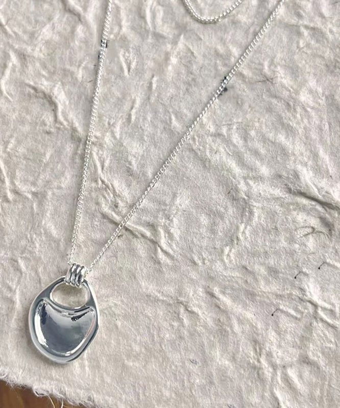 Unique Silk Copper Bag Sweater Pendant Necklace