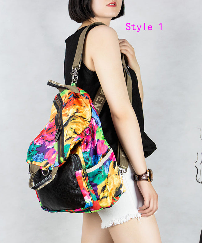 Versatile Large Capacity Fashion Printed One Shoulder Crossbody Bag